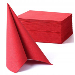 Clarina 2-kihilised salvr&auml;tikud, 33x33 cm, 250 tk, punane