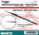 Mirage Hobby 100004 Looduslik pintsel, suurus 00 (looduslikud harjased)
