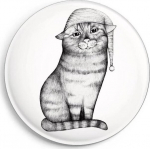 Dekoratiivne "ligarti" kassimagnet, 56mm