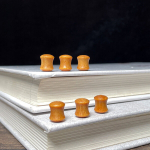 Helmepallid komplekt, 20PCS/Bamboo Section 7x9mm