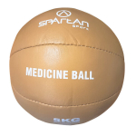 Spartan 5 kg meditsiinipall, l&auml;bim&otilde;&otilde;t 28 cm, treeninguks