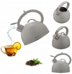 Klausberg Kb-7912 teekann, 2,5l, hall, induktsiooniks