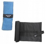 Kompaktne teksadest pliiatsikott, helesinine