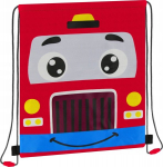 Starpak "auto" kott 39x33 cm, punane