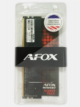 Operatiivm&auml;lu (RAM) Afox Ddr4 8gb 2666mhz Ram arvuti jaoks, Juodas