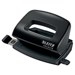 Leitz 5010 mini auguraud, 10 lehte, taaskasutatud plastik, must