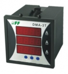 Ampermeeter Dma-3t F&f, 3 faasi, 5a