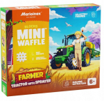 Marioinex Waffle mini Farmer traktor pihustiga, 50 tk