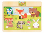 Puidust pusle: Metsaloomad, 24 t&uuml;kki