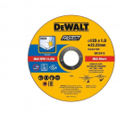 Dewalt metalli l&otilde;ikekettad Inox 125x1mm, 100 tk. &auml;mbris