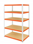 Metallist hoiuriiul Helios 180x150x50 cm, 5 riiulit, 275 kg/riiul
