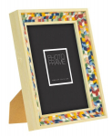 Boho stiilis pildiraam 15x20 cm, naturaalne, kingituseks