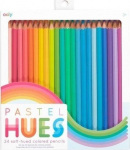 Pastelsetes v&auml;rvides pliiatsid "pastel Hues", 24 tk.