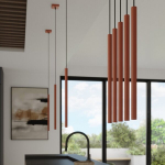 Ripplamp Pastelo 2 punast toru