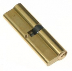 Messingist lukusilinder 31/31 mm, kahepoolne, 5 v&otilde;tit, uksele