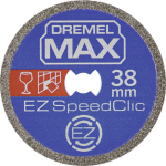 High longevity diamond disc EZ Speedclic Dremel Max S545 - &Oslash;38mm hard matters