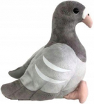 Dubi Grey Bird &ndash; 24cm pehme pl&uuml;&uuml;sist m&auml;nguasi