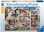 Ravensburgeri 5000-osaline pusle "gelini maja"