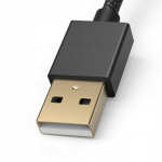 Hama Fabric Usb-a / micro Usb nailonmust kaabel, 1,5 m