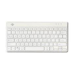Ergonoomiline juhtmeta klaviatuur R-go Compact Break valge