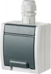 Hermeetiline pistikupesa Aquant Gnt 2p+z Ip65