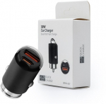 V&otilde;imas 30w Usb-c autolaadija koos Pd ja Qc-ga