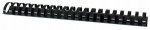 Mustast plastikust k&ouml;itespiraalid, A4, 38mm, 50 tk.