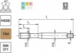Kruvi M7x1,0 6h Din-371c Hsse Tn2