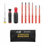 Stanley Fatmax Vde Multibit kruvikeeraja komplekt 10 tk.