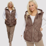 Naiste vest Diamond, pruun