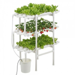 H&uuml;droponiline kasvatamiss&uuml;steemi komplekt, 98x52x117 cm, Siseruumides, UPVC, Taimeriga niisutus