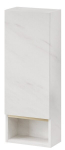 Rippuv vannitoakapp Szynaka Meble Letto 05, 30x17x80 cm, valge