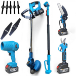 4in1 Kettsaag, Trimmer, Oksal&otilde;ikur, Lehepuhur 2x88V