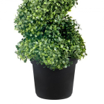 Kunstlikud dekoratiivpuud, pukspuu, 121,9 cm, roheline, PE materjal