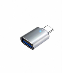 Type-C USB OTG-sse adapter, LED-indikaator, 3A, h&otilde;bedane