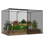 Costway taimekaitsev&otilde;rk rulluksega, kaasas kandekott ja 6 maavaia, k&ouml;&ouml;giviljakaitsev&otilde;rk 310 x 200 x 200 cm