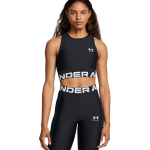 Under Armour HeatGear Rib Tank naiste s&auml;rk, must 1388694 001