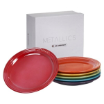Le Creuset taldrikud Rainbow, 27 cm, 6 tk, erinevat v&auml;rvi