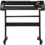 Vin&uuml;&uuml;lil&otilde;ikur plotter, 72x63 cm, must, alusega