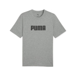 PUMA meeste vabaaja T-s&auml;rk PUMA ESS Logo Tee Medium Gray Heather - 68675903, hall