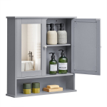 Vannitoakapp 13x56.5x58.5 cm Hall Peegliga Seinale Paigaldatav