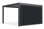 Reguleeritav paneelsein paviljonidele Pergola ELEGANCE/DELUXE/FUSION 4 m, hall