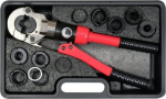H&uuml;drauliline torupressi t&ouml;&ouml;riist Yato YT-21758 PEX U/TH 16&ndash;32mm 8 presspead