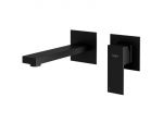 Seinasisene valamu segisti Besco Modern / Varium, must matt