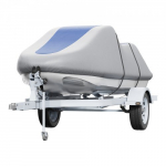 Jet Ski kate, 320x34.2 cm, hall+sinine, veekindel 600D Oxford kangas