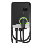 Seinale paigaldatav laadimisjaam elektriautole 11kW Type 2 16A 3 faasi 6m kaabel rakendusega CUBE-EU02 EV Charge