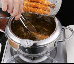 Roostevabast terasest pott kaanega 2,2 l