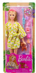 Barbie Spa l&otilde;&otilde;gastav nukk koera ja aksessuaaridega Hkt90