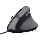 Trust Bayo II Juhtmega Optiline Hiir USB 2400 DPI, Must, Paremak&auml;eline, 6 Nuppu