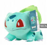 Pokemon Bulbasaur pl&uuml;&uuml;sfiguur, 18 cm